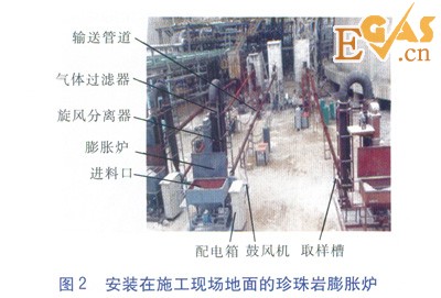 大型LNG儲罐現(xiàn)場珍珠巖膨脹填充技術(shù)