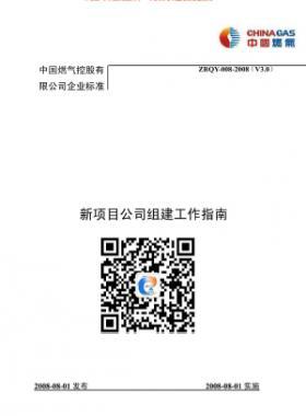 中燃集團(tuán)新項目公司組建指南