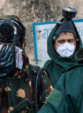 新德里6日發(fā)生煤氣泄漏事故，約200名學(xué)生現(xiàn)中毒癥狀