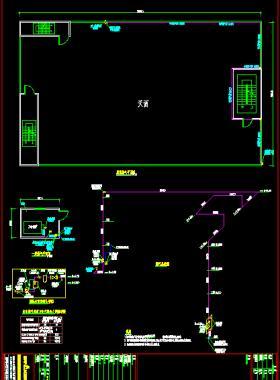 某有限公司3噸燃氣鍋爐供氣施工圖（說明、材料表、平面、系統(tǒng)圖）CAD文件
